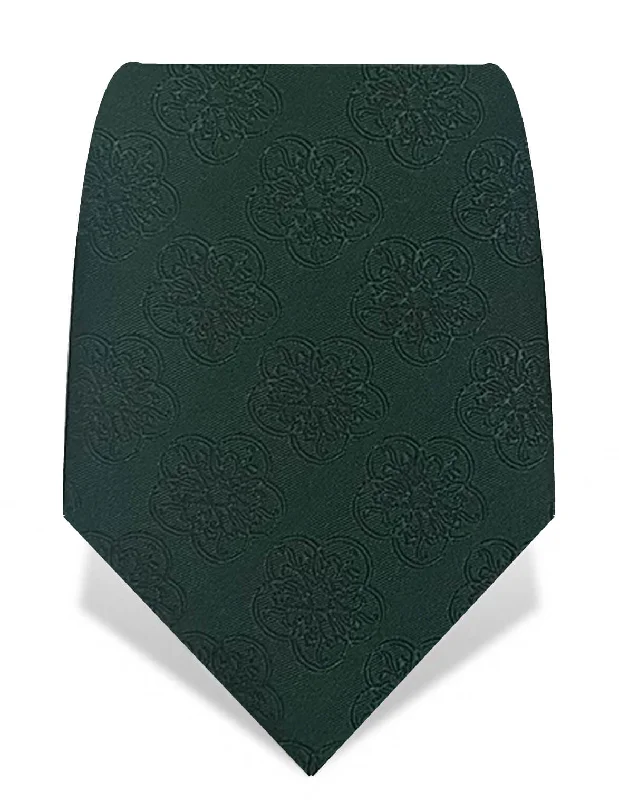 unique office silk tie options-Green GB Logo Tie