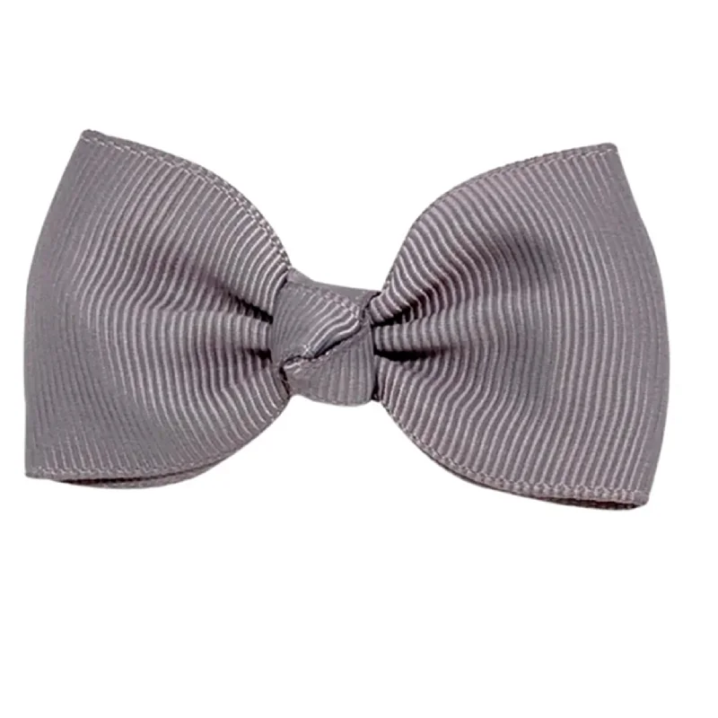 stylish silk ties for wedding parties-Bow's by Stær Bowtie Bow (Grey)