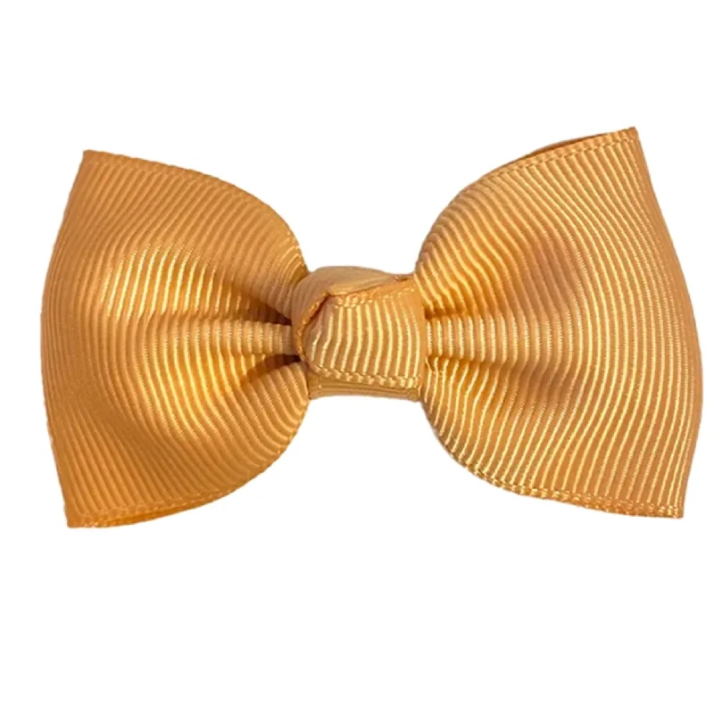 premium silk necktie options for weddings-Bow's by Stær Bowtie Bow (Old Gold)