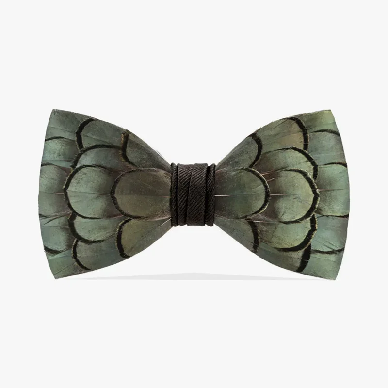 designer silk ties for office wear-Brackish Jeffery Bow Tie