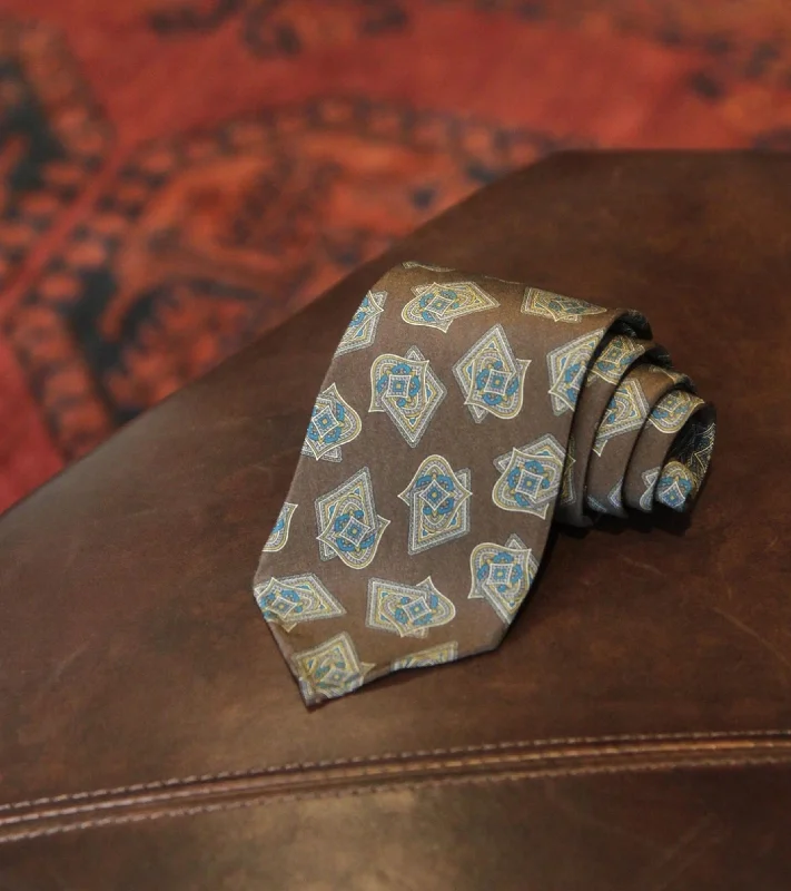 designer necktie sets for business meetings-Bryceland's Silk Tie 21013