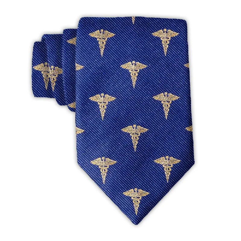 business silk necktie options for men-Caduceus - Neckties