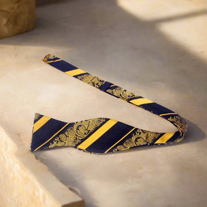 luxury silk necktie designs for office wear-Cadenza Bow Tie