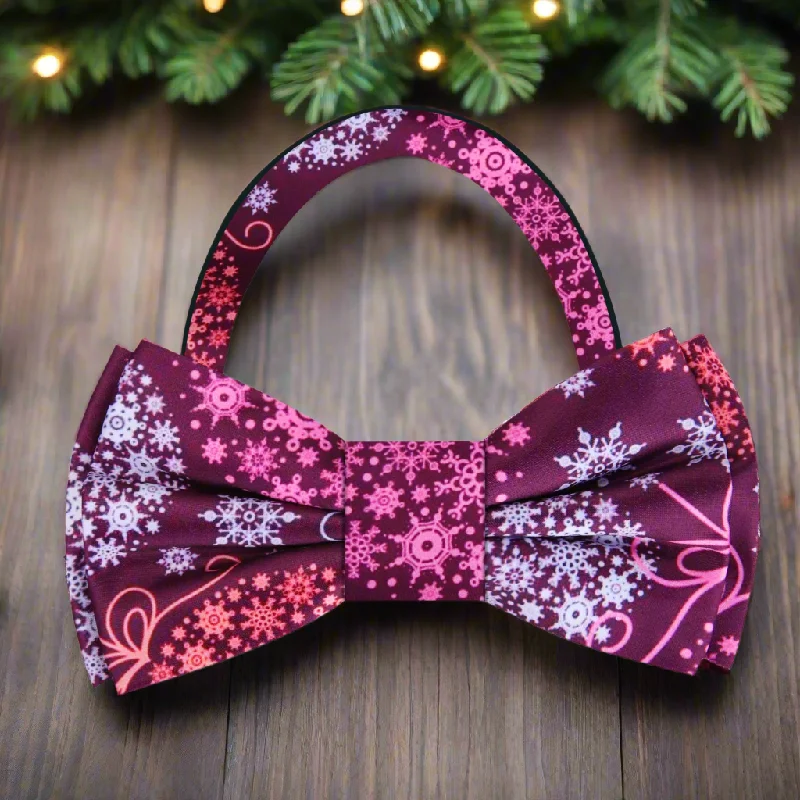 unique silk necktie combinations for weddings-Christmas Ornaments Bow Tie