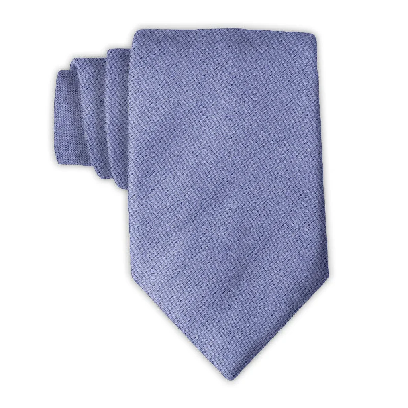 unique silk necktie colors for men-Colinette Slate - Neckties