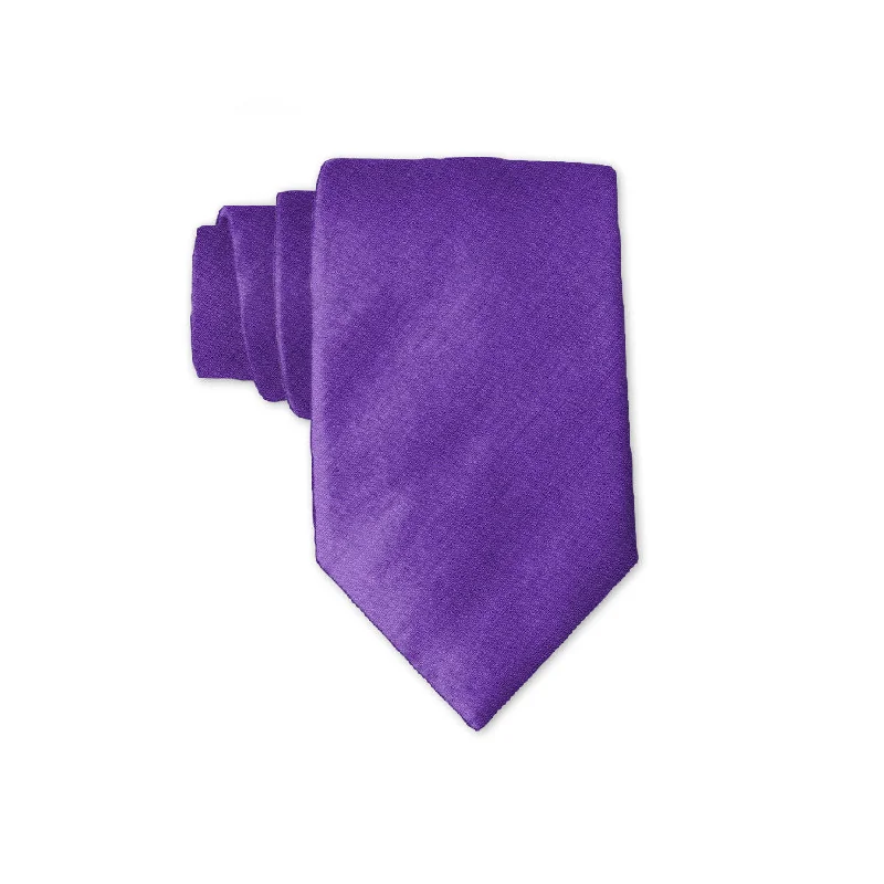 best necktie sets for formal office wear-Colinette Violet - Kids' Neckties