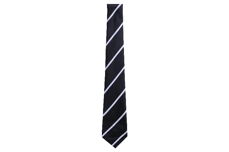 modern silk necktie designs for business-Striped Tie - Zwelethu