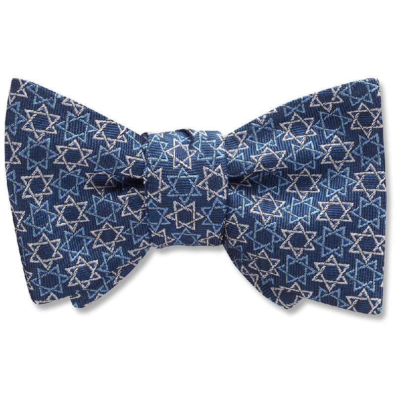 vibrant silk necktie patterns for business wear-David - Dog Bow Ties