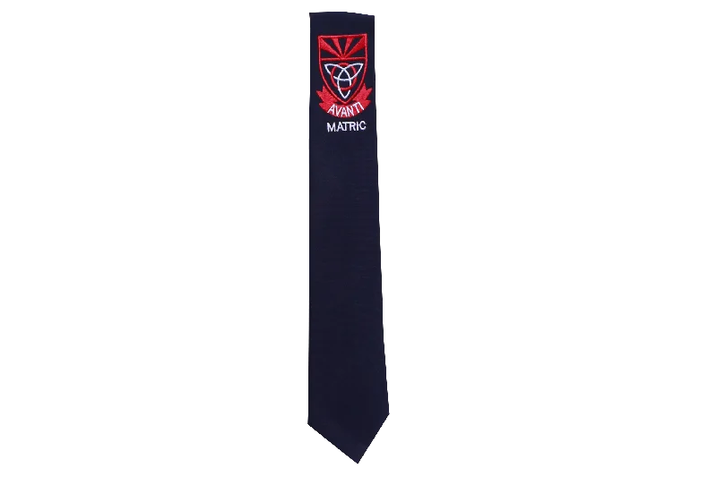 modern wedding silk necktie ideas-Embroidered Tie - Kenmont Matric