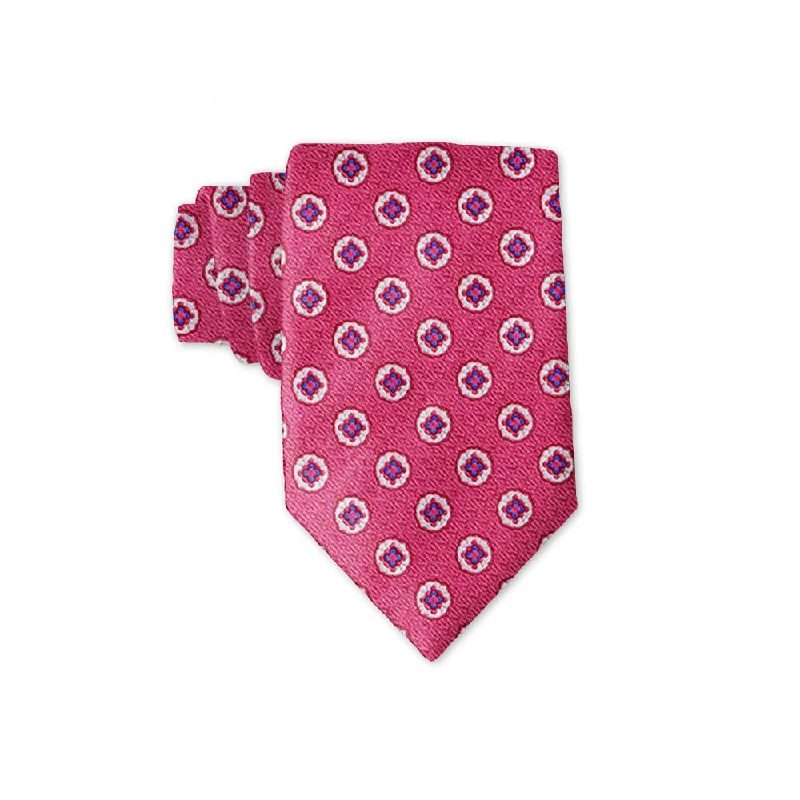 business silk tie sets for formal wear-Florence Pink - Kids' Neckties