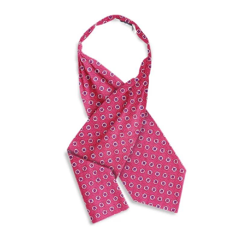 unique silk bow ties for office wear-Florence Pink - Cravats