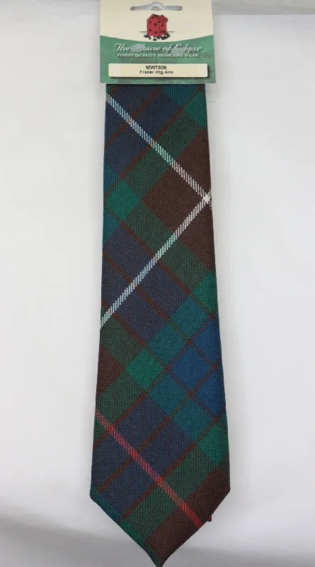 best necktie sets for formal office wear-Fraser Ancient Hunting Tartan Tie