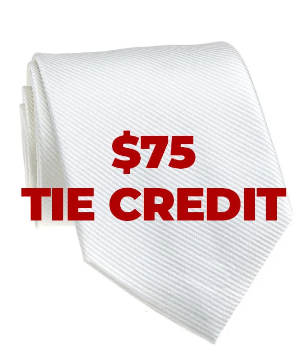 classic wedding necktie colors for men-Gift Card Tie - Discount on Future Tie