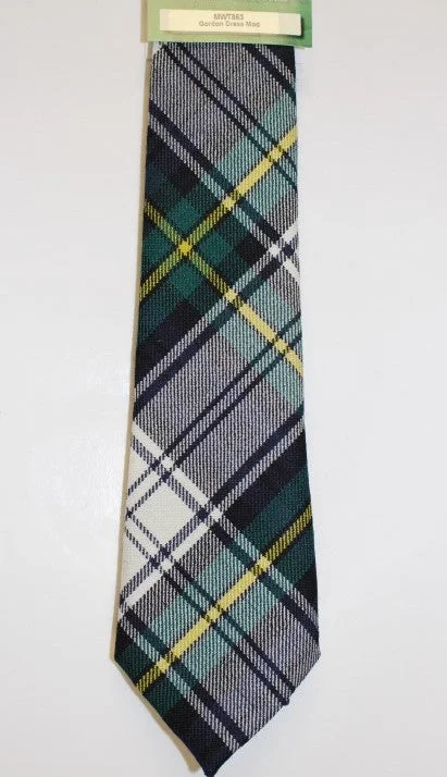 modern silk necktie ideas for weddings-Gordon Dress Tartan Tie