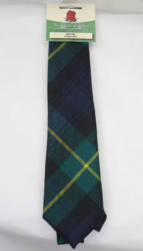 affordable business silk necktie options-Gordon Modern Tartan Tie