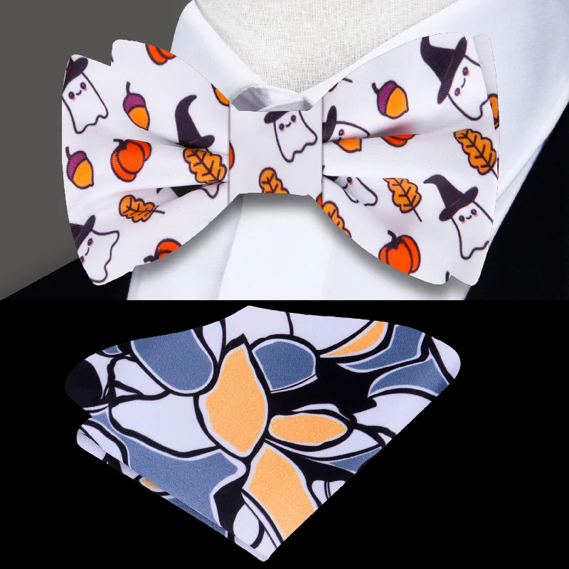 classic silk necktie styles for men-Halloween Bow Tie