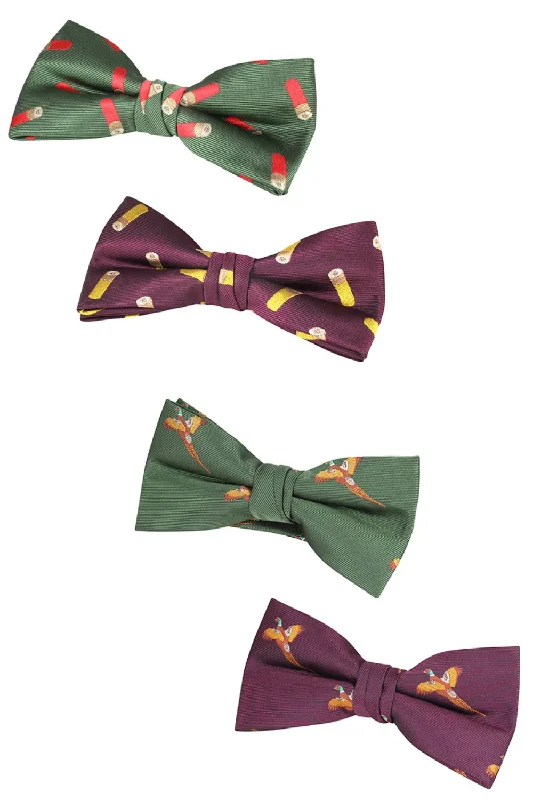 premium silk wedding necktie sets for men-Jack Pyke Bow Tie