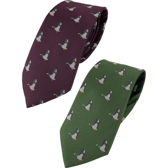 luxury silk necktie sets for formal wear-Jack Pyke Shooting Tie Duck