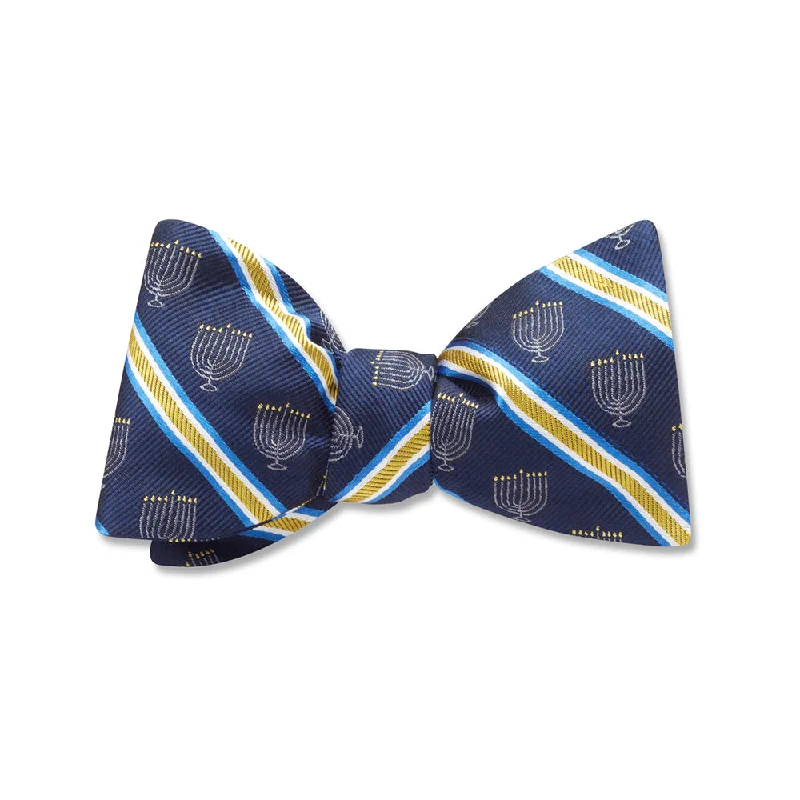 modern silk tie styles for weddings-Maccabee - Kids' Bow Ties