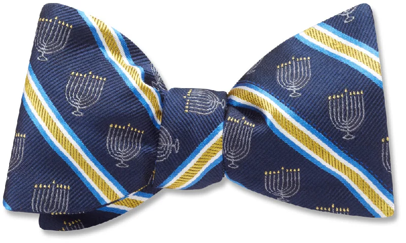 premium silk necktie ideas for business events-Maccabee - Dog Bow Ties