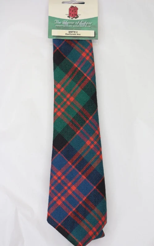 trendy silk necktie ideas for business wear-MacDonald Ancient Tartan Tie