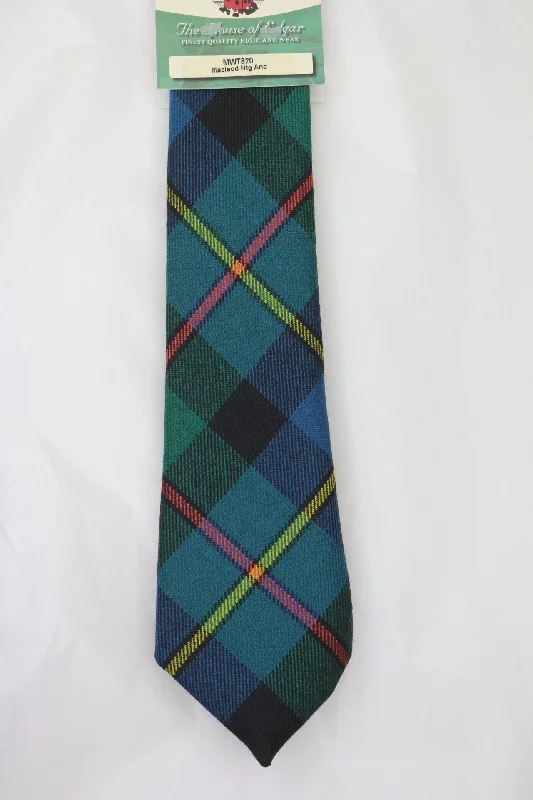 affordable designer silk necktie sets-MacLeod Ancient Hunting Tartan Tie