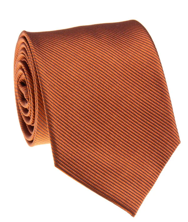 high-quality silk necktie sets for men-Neckwear - Orange