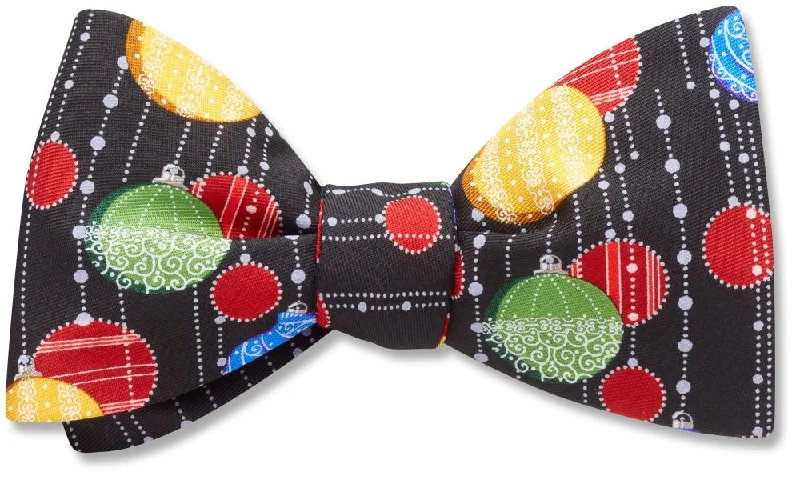 vibrant silk bow ties for office wear-Ornaments - bow ties