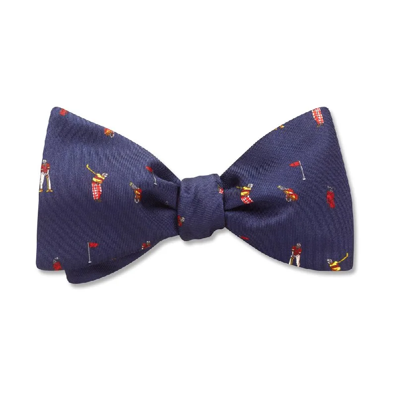 colorful silk necktie ideas for formal events-Playing Golf - Kids' Bow Ties