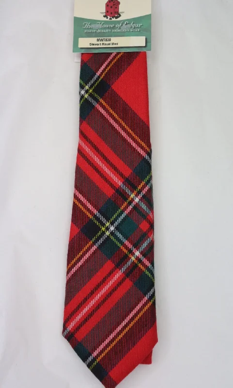 high-end silk necktie options for business events-Royal Stewart Tartan Tie