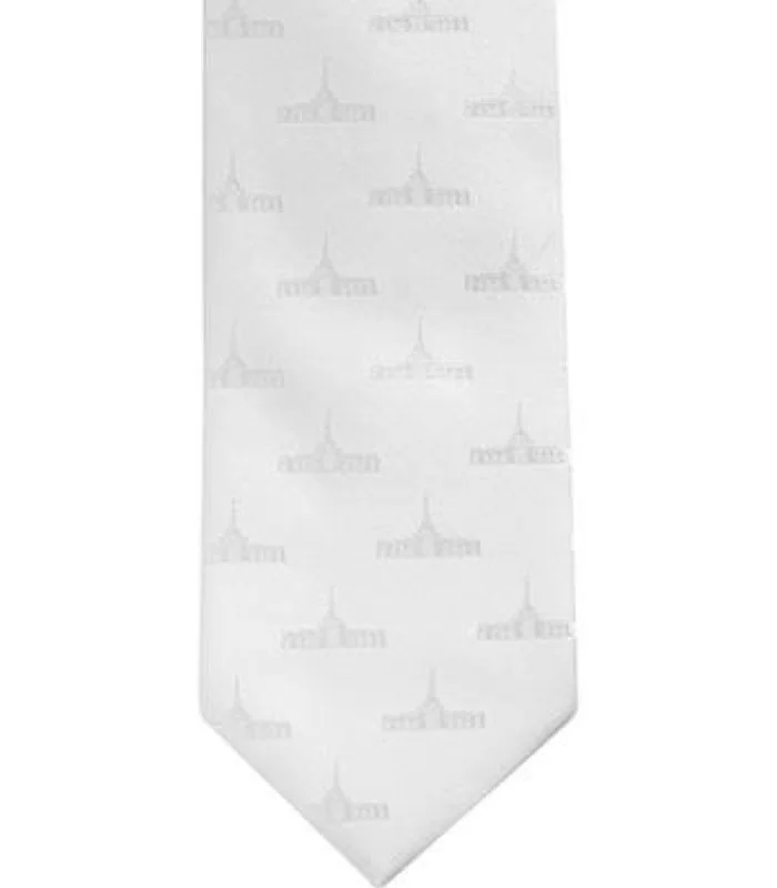 unique wedding necktie patterns for men-Sacramento California Temple Tie - Standard Width