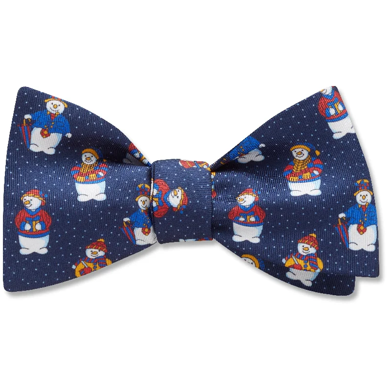 high-quality silk necktie designs for business wear-SnowTeam - Dog Bow Ties