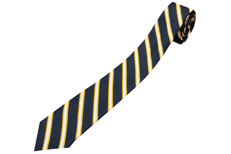 affordable silk wedding tie packs-Striped Tie - D.P.H.S