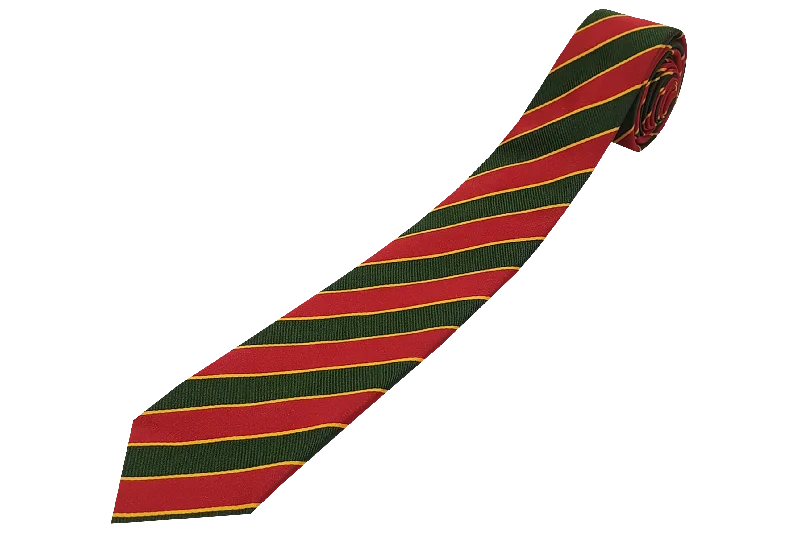 high-end silk wedding tie options-Striped Tie - Glenwood High School