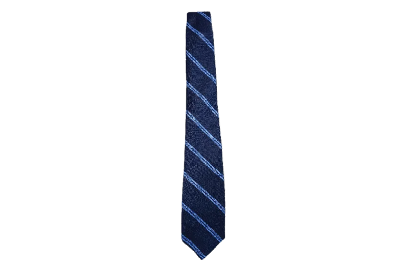 affordable silk necktie colors for weddings-Striped Tie - Mahlasana