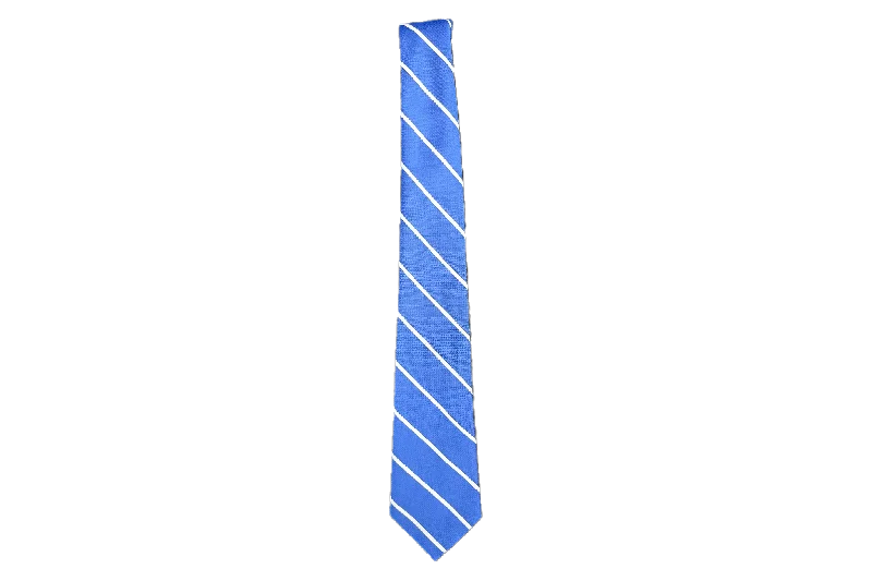 silk bow ties for office wear-Striped Tie - Mathuba