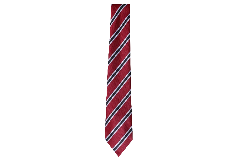 designer silk necktie sets for men-Striped Tie - Ziphem