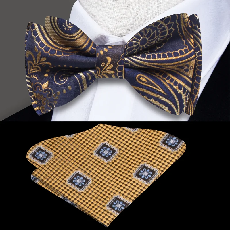 stylish silk necktie ideas for office meetings-Quiet Storm Bow Tie