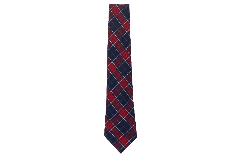 premium office silk necktie ideas for business wear-Tartan Tie - Highway College