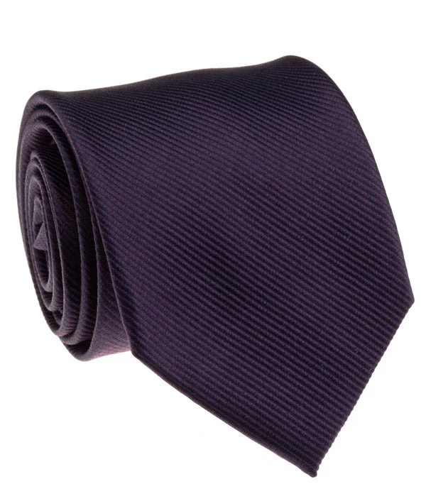 stylish business silk necktie ideas-XL Neckwear - Plum