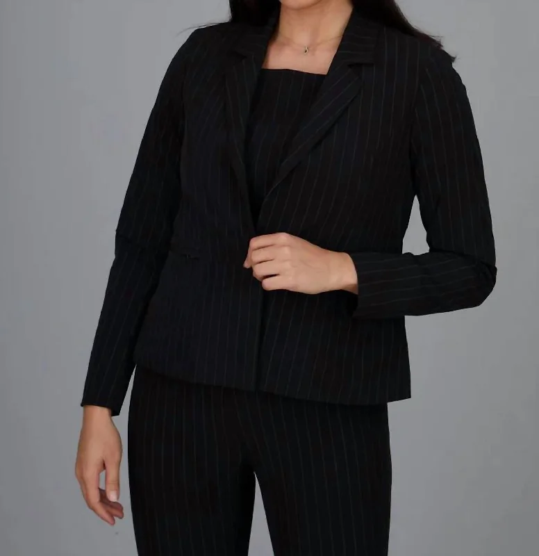 Best tuxedo for corporate dinner events -Carter Blazer In Black