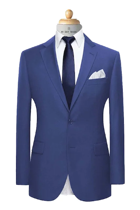 Men's slim fit dinner tuxedo for events -Blue Suit-Admiral