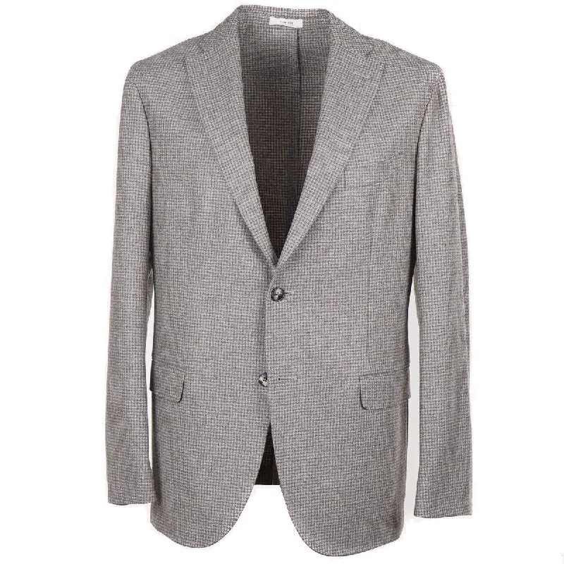 Men's premium wool tuxedo jacket for business -Boglioli Soft-Woven Wool 'K Jacket' Suit