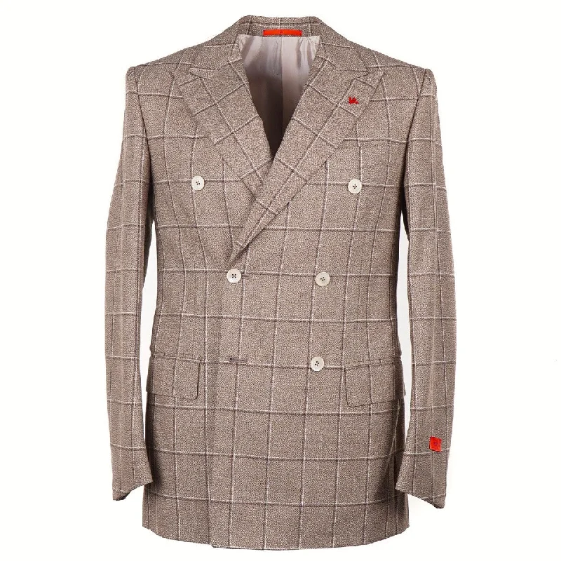 Men's classic wool tuxedo for dinner party -Isaia 'Sanita' Woven Fresco Wool Suit