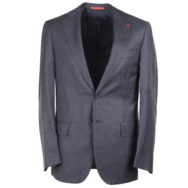 Men's formal tuxedo jacket for wedding -Isaia Slim-Fit 'Sanita' Wool Suit