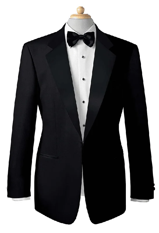 Best men's tuxedo for high-end events -Italian Black Tuxedo Suit