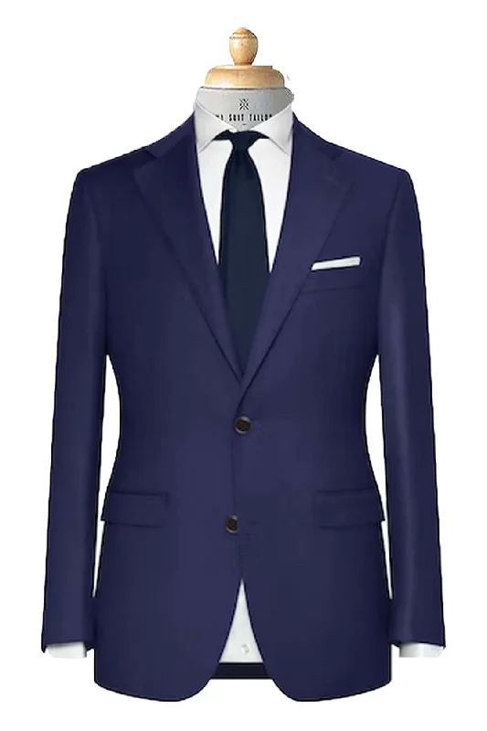 Men's tailored tuxedo for wedding -Royal Navy Italian Suit