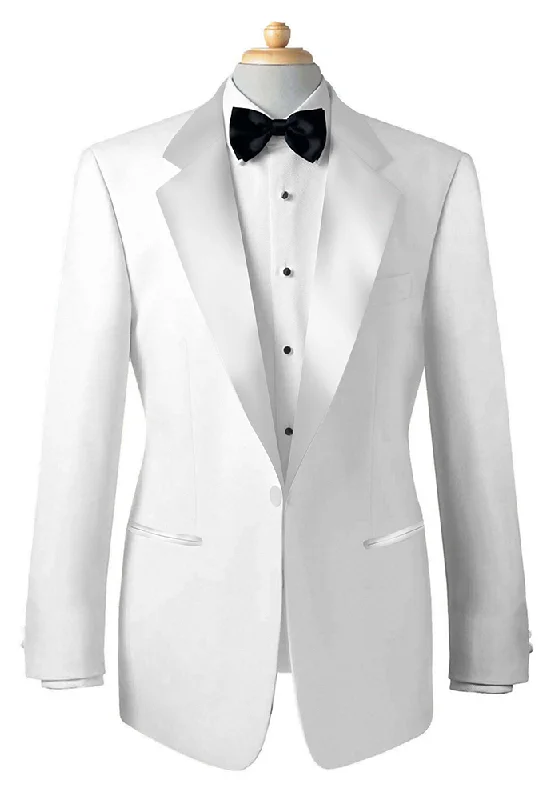 Men's slim fit tuxedo for black tie gala -The White Tux