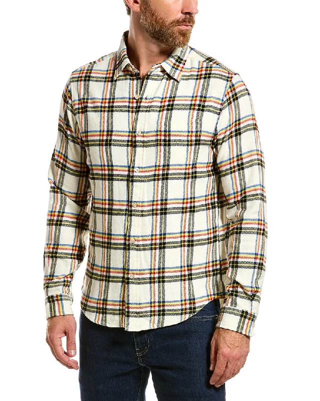 Men’s fitted checkered shirt -ALEX MILL Mill Shirt