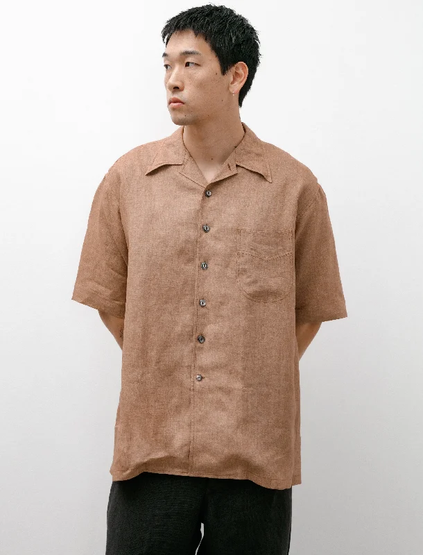 Men’s office plaid work shirt -Come Up To The Camp Shirt Sand